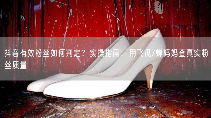 抖音有效粉丝如何判定?实操指南:用飞瓜/蝉妈妈查真实粉丝质量